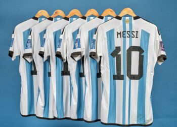 Lionel Messi’s Historic World Cup Jerseys Expected to Fetch Over $10 Million at Auction
