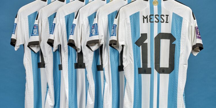 Lionel Messi’s Historic World Cup Jerseys Expected to Fetch Over $10 Million at Auction
